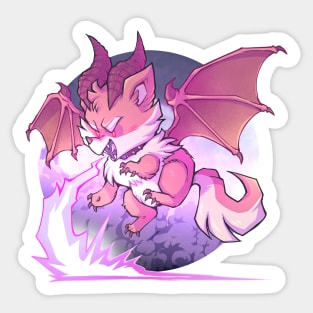 Pomeranian Puppy Dragon (Foxy Tan) Sticker